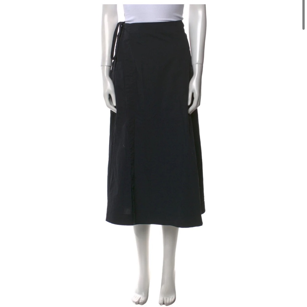 Proenza Schouler Classic Black Midi Skirt